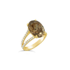Brown Diamond Engagement Ring