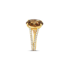 Brown Diamond Engagement Ring