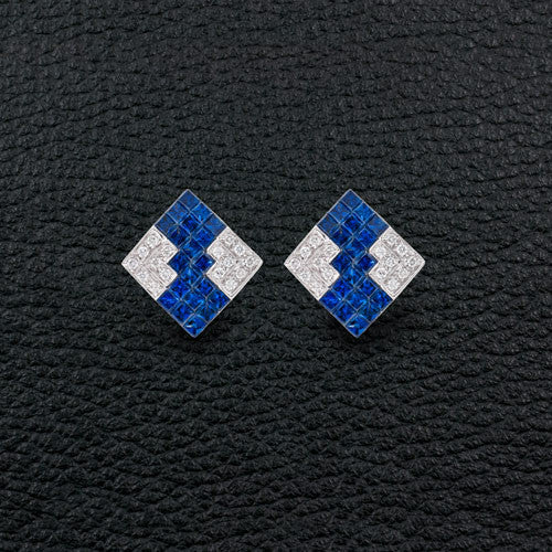 Sapphire & Diamond Cufflinks