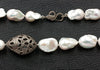 Baroque Pearl Necklace with Enhancer