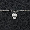 Puffy Heart on a Chain Bracelet