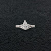 Pear shaped Diamond Engagement Ring