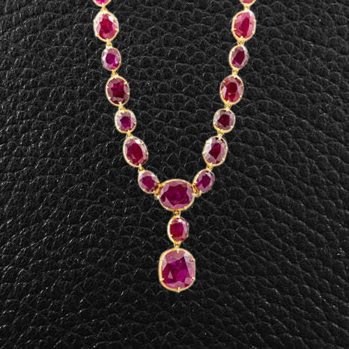 Burma Ruby Necklace