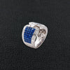 Sapphire & Diamond Ring