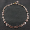 Brown Diamond Slice Necklace