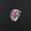 Ruby & Pink Sapphire Band Ring