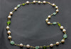 Pearl, Aquamarine & Peridot Necklace