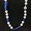 Tanzanite, Pearl & Diamond Necklace
