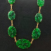 Jadeite Tiffany Estate Necklace & Earrings
