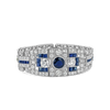 Sapphire & Diamond Estate Bracelet
