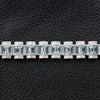 Aquamarine & Diamond Bracelet