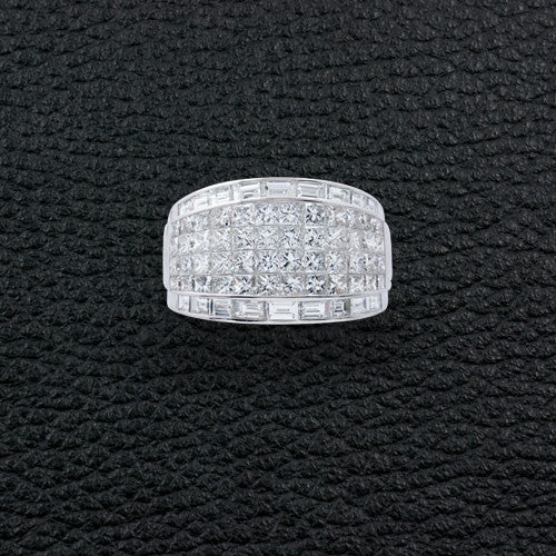 Princess cut Diamond Band Ring