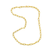 Oval Link Gold Chain