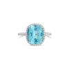 Paraiba Tourmaline & Diamond Ring