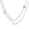 Fancy Shape Diamonds by the Yard Necklace