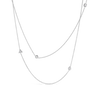 Fancy Shape Diamonds by the Yard Necklace