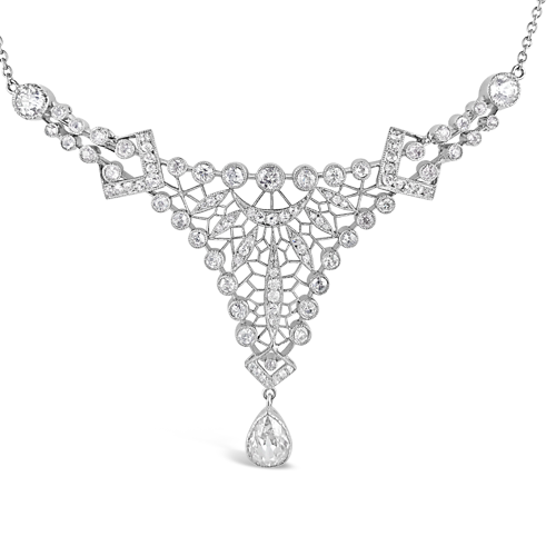 Diamond Edwardian Estate Necklace