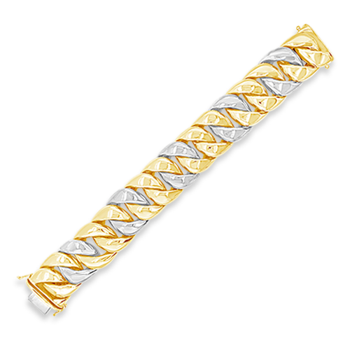 Yellow & White Gold Estate Bracelet