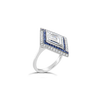 Sapphire & Diamond Ring