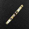 Sapphire & Diamond Bangle Bracelet