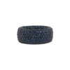 Sapphire Inside/Outside Band Ring