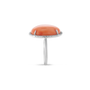 Coral & Diamond Ring