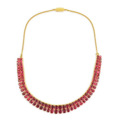 Pink Spinel Necklace