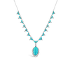 Turquoise & Diamond Necklace