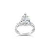 Pear Shaped Diamond Engagement Ring