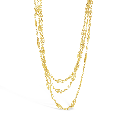 French Estate Chain Necklace