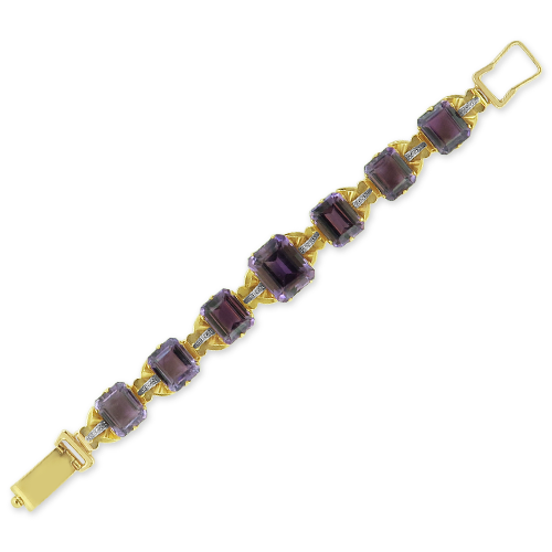 Amethyst Estate Bracelet