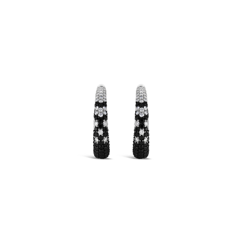 Black & White Diamond Earrings
