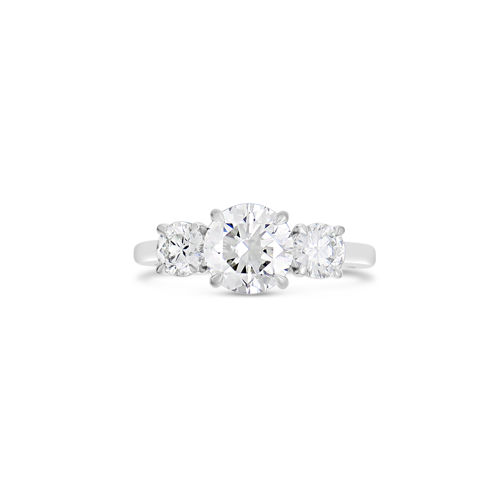 Three Stone Engagement Ring