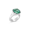 Blue-Green Tourmaline Ring