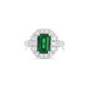 Emerald & Diamond Ring