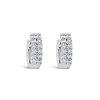 Diamond Huggie Hoop Earrings
