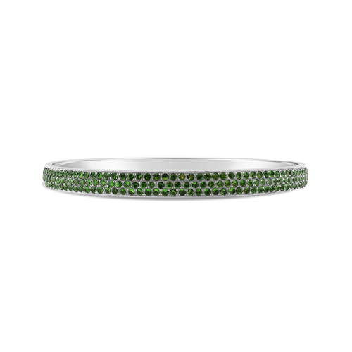 Tsavorite Bangle Bracelet