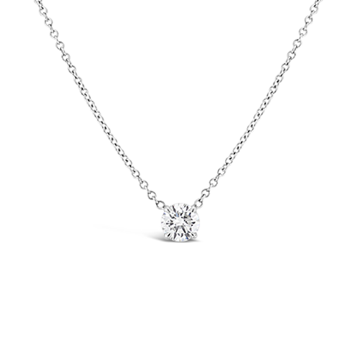 Solitaire Diamond Pendant