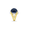 Sugarloaf Sapphire & Diamond Ring