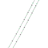 Pearl, Onyx, Emerald & Diamond Necklace