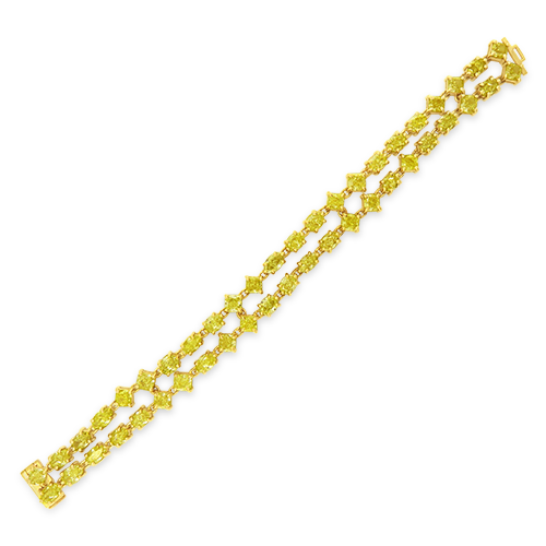 Yellow Diamond Bracelet