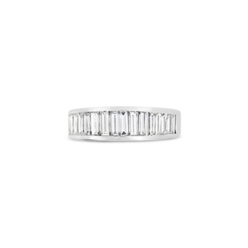 Graduated Baguette Band Ring