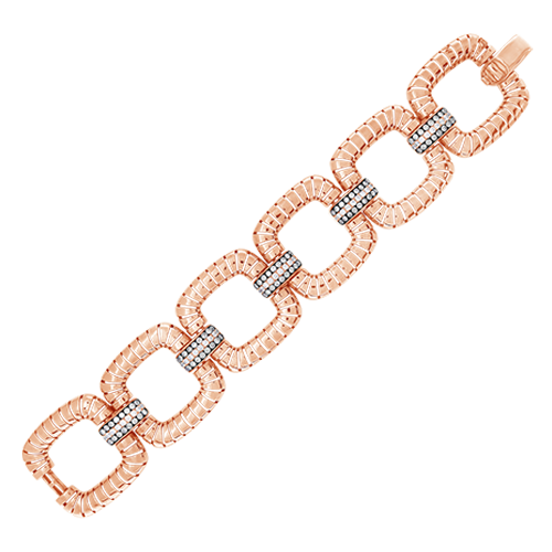 Rose Gold & Diamond Bracelet