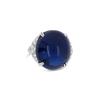Cabochon Ceylon Sapphire Ring