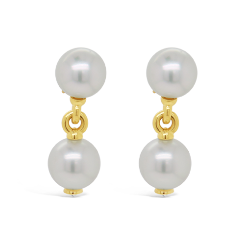 South Sea Pearl Dangle Earrings
