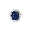 Sapphire & Diamond Estate Ring