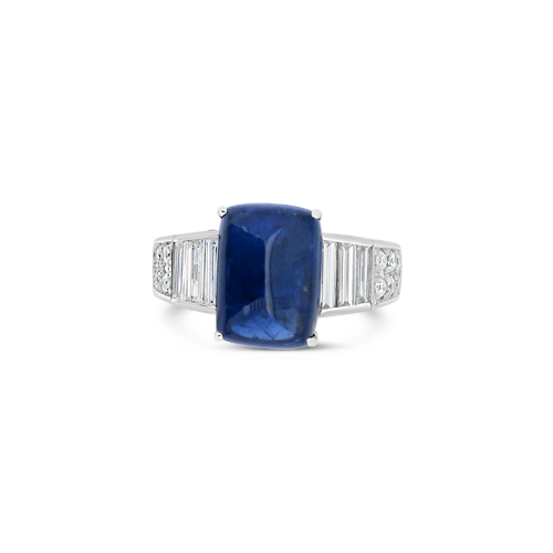 Sapphire & Diamond Ring