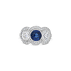 Sapphire & Diamond Ring