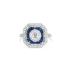Sapphire & Diamond Ring