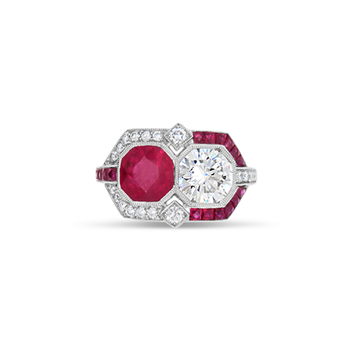 Ruby & Diamond Ring